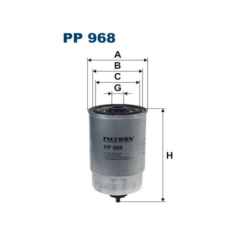 Kraftstofffilter PP968 Filtron