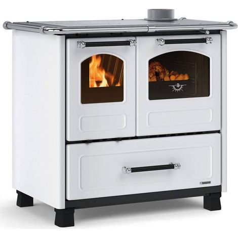 CUCINA LEGNA 7,5 KW FAMILY 4.5 BIANCO