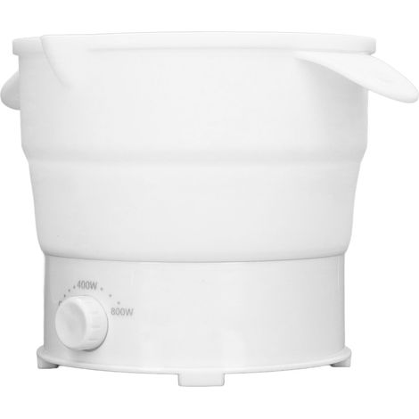 Marmite électrique portable 1.2L pliable, multifonction pour maison, dortoir, bureau et voyage - Prise UE 220V
