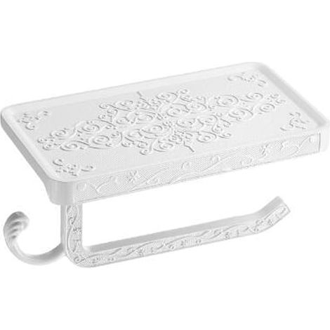 Toilettenpapierhalter aus Aluminiumlegierung Handyhalterung