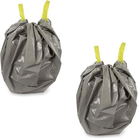 Lot de 2 SACS DE JARDIN - Utra Résistant - POLYÉTHYLÈNE - 130 L (1/4)