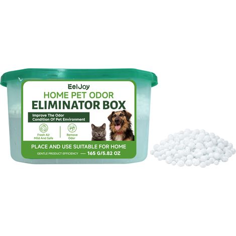 Geruchsneutralisierer für Haustiere, langanhaltende Geruchskontrolle, geeignet für Katzen, Hunde und Katzentoiletten, sorgt für kontinuierliche Lufterfrischung – 165 g -- BIEMMEDUE (1/5)