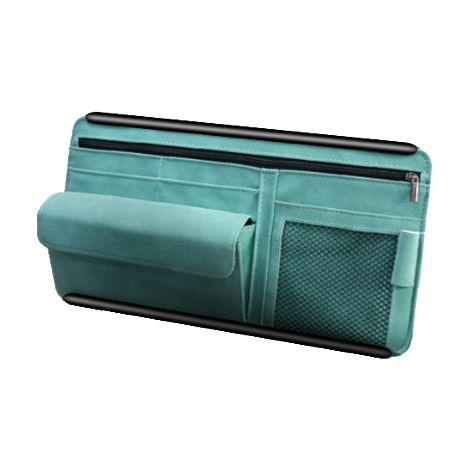 Organisateur de pare-soleil de voiture, sac de rangement pour pare-soleil de voiture et camion (1/2)