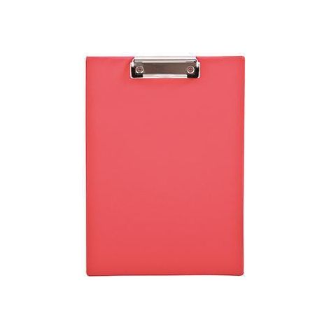 NEUTRALWARE Klemmbrett 23,6 x 32,1 cm (B x H) DIN A4 Polypropylen rot