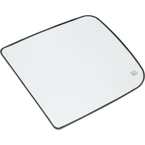 Lentille de rétroviseur latéral supérieur chauffante, compatible avec Dodge RAM 1500 2010-2018 gauche. (1/5)