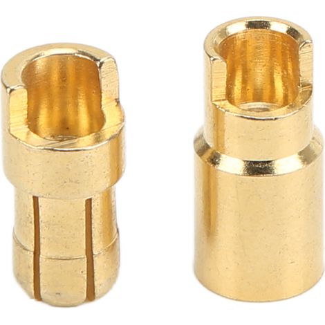 Fiche banane mâle femelle 6mm dorée cuivre connecteur pour hélicoptère (1/5)
