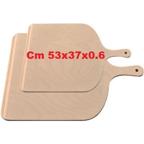 Pala pizza betulla con manico Panetta cm 53x37