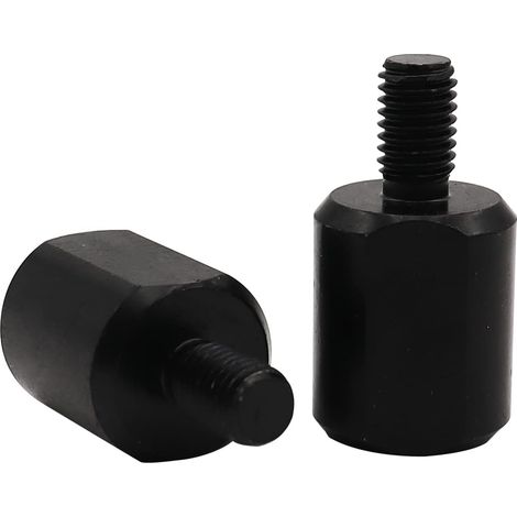 2 Pièces Adaptateur M10 Filetage Mâle à M14 Femelle pour Meuleuse Perceuse Forage (1/5)