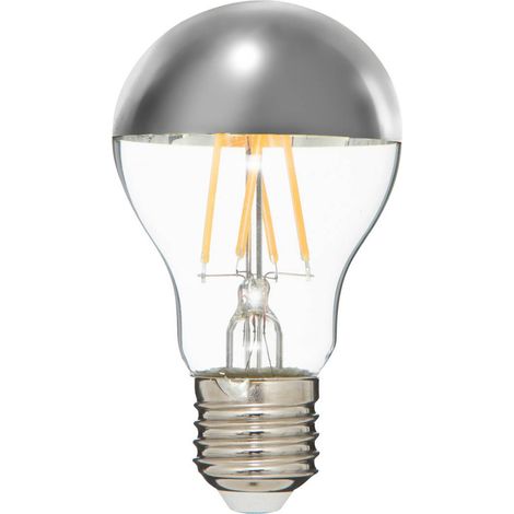 Metallo argento lampadine led d6cm e27 - Atmosphera créateur d'intérieur (1/3)