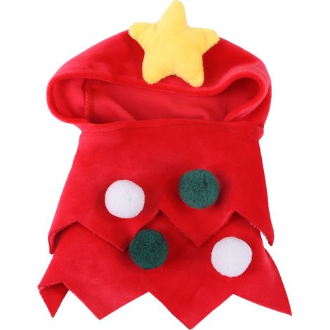 Combinaison De Noël Pour Chien - Costume Arbre De Noël Doux - Vêtement Festif Pour Animal De Compagnie - Taille Unique (1/5)