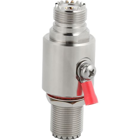 Parafoudre professionnel coaxial UHF femelle-femelle pour équipement radio CB/radioamateur (1/5)
