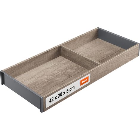 Organiseur de tiroir Décor bois 42×20×5 cm Chêne Nebraska (1/5)