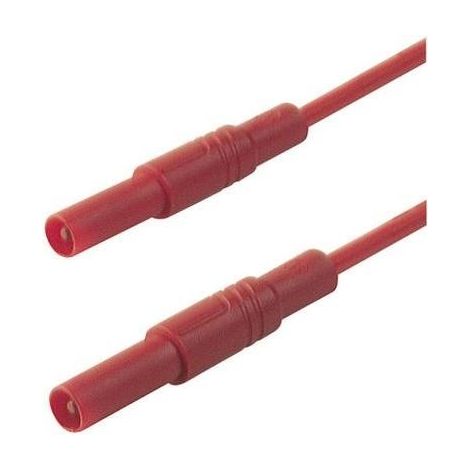 sks-hirschmann Cable de seguridad IEC rojo 2 metros