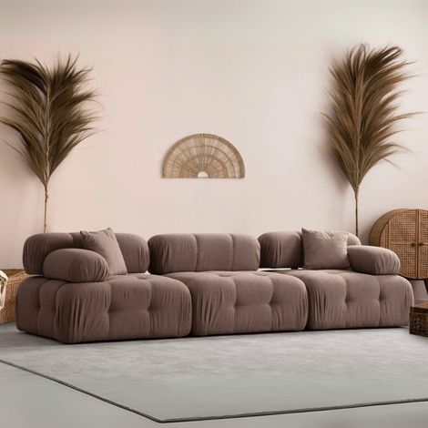 Modulares Sofa 3-Sitzer-Doblo-Cappuccino (1/5)