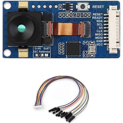 Capteur d'imagerie thermique infrarouge lointain Waveshare pour Raspberry Pi avec interface SPI/I2C, 25 images/seconde, connecteur MX1.25 10 broches intégré, angle de vision de 90°. (1/5)