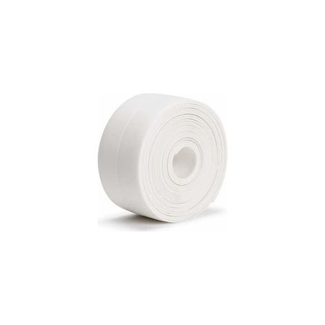 Ruban Adhésif étanche (320x3 8cm) Bande Bande Etancheite Autocollante pour Salle De Bain et Cuisine Ruban D'étanchéité étanche et Résistant à la Moisissure, Pour coin baignoire ou bord toilettes (1/3)