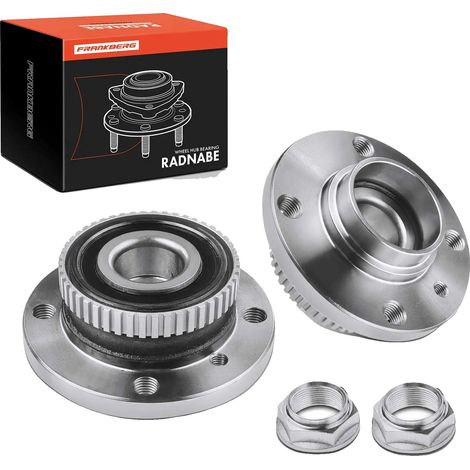 Kit de roulement de moyeu de roue, matériau en acier, diamètre extérieur 60 mm, diamètre intérieur 32 mm, largeur 17 mm, compatible avec la berline de luxe 3 Series E30 (1/5)