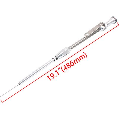 Conversion kit for Chevrolet SBC80 engines with stainless steel oil dipsticks: 305, 327, 350, 383, 400 (one pack).--DTEKGAZ (1/4)