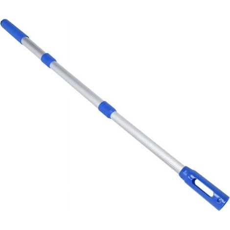 Perche Telescopique - Aluminium - 44,5 À 88 Cm - Pour Filet De Ramassage Et Brosse De Piscine - Diamètre Intérieur 29 Mm - 1 Pièce (1/5)