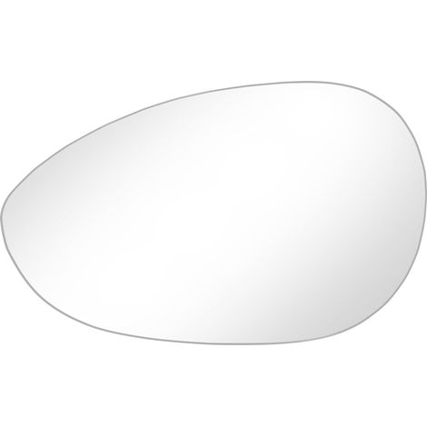 Verre de Rétroviseur Gauche Compatible avec 500(312) 500C(312) GRANDE PUNTO(199) LINEA(323 110) PUNTO(199) 500C 595C 695C(312) Glace Retroviseur avec Chauffant et Plaque de Support (1/5)