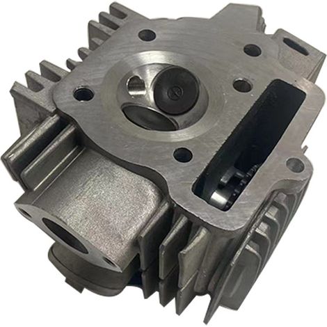 WS110 motorcycle engine parts: Cylinder head, cylinder suitable for beach karts, 4-stroke, 110 cm³. (1/4)