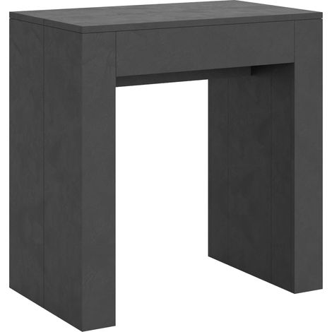 Consolle Allungabile 78-299x47x80 cm in Nobilitato Grigio (1/5)