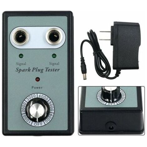 Auto-Zündkerzentester-Detektor mit zwei Löchern, Zündkerzenanalysator, Diagnosewerkzeug, Zündkerzentester - INHHUB