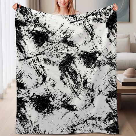 Couverture polaire ultra-douce pour camping en plage 60x80 pouces, résistante au sable et à l’eau (1/4)