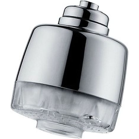 Douchette LED avec aérateur de robinet à 7 couleurs changeantes, pivotant à 360°, pour robinet de cuisine, évier et lavabo. Rallonge pour lavabo. (1/5)