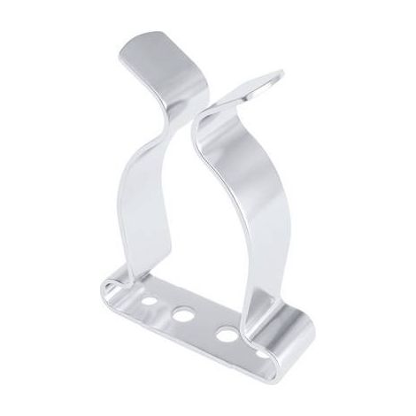 TRU COMPONENTS PINCE DE RETENUE DE CâBLE CEM à MAX. DES BORNES 37 MM EPAISSEUR DE PLAQUE (MAXI) 1 MM ACIER à RESSORT, ZINGUé