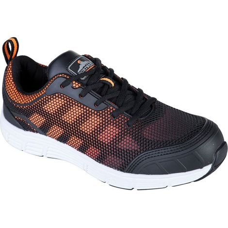 Baskets de sécurité basses Portwest Tove S1P Steelite Noir / Orange 36 (1/2)