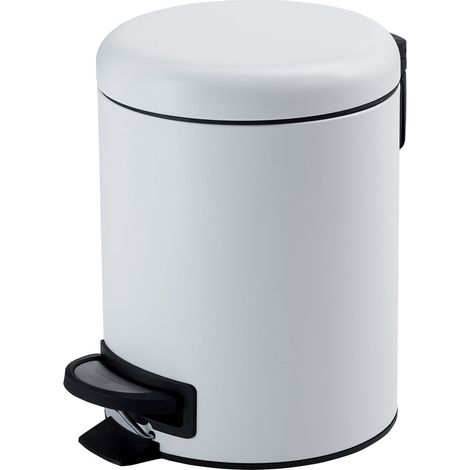 GEDY 32090200000 POTTY Papelera Con Tapa 3L Blanco Mate - ref: 32090200000