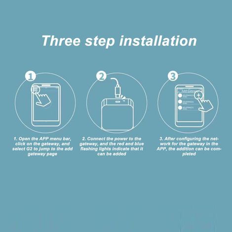 Gateway Wifi avec App TTLOCK - Hub Connecté pour Smart Lock - Contrôle Vocal à Distance (1/5)