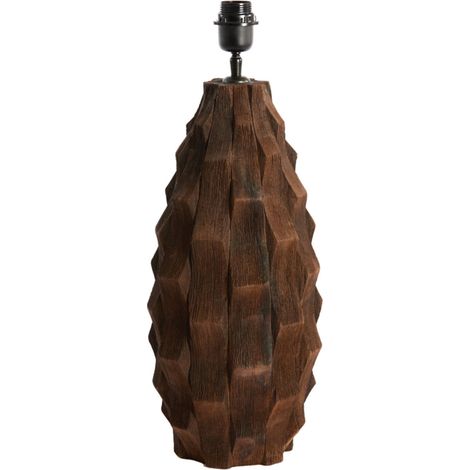 Light & Living - lampada da tavolo - Takabe - marrone - legno -