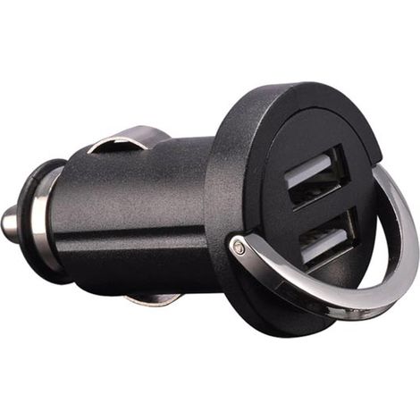 Cargador de coche con doble conexión usb - 5v - 2.1a , 10.5w max. (1/3)