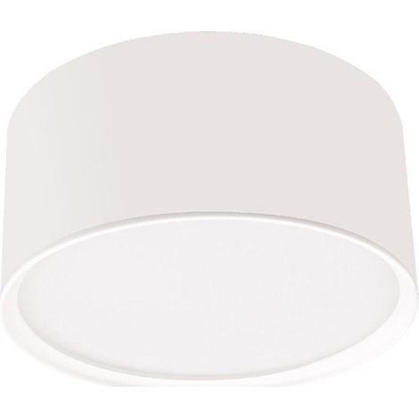 Foco de techo redondo moderno blanco de Ø9 cm con LED de color variable de 6 W de KENDAL Light Prestige (1/5)