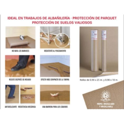 Rotolo protettivo per pavimenti Painter Supertape 90 cm x 25 m 3 strati