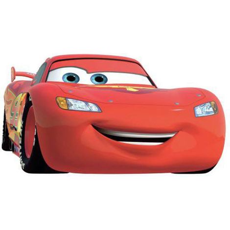 MCQUEEN - CARS - Stickers repositionnables Flash McQueen - Cars, Disney (1/4)
