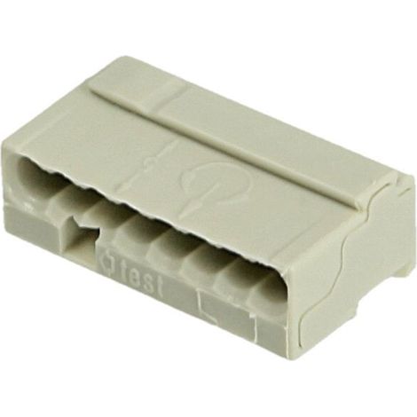 Micro terminal für 243 Serie Ableitung Box für 8 Terminals in hellgrau