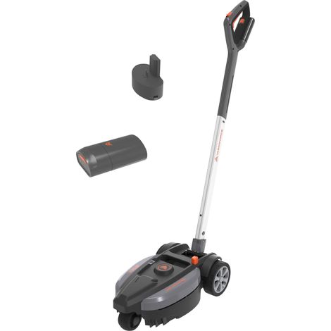 Tondeuse à Gazon sans Fil Pratique LM F23 - avec Batterie Lithium-ION 12 V/4,0 Ah - Jusqu'à 50 m² - Largeur de Coupe : 23 cm - 3 Niveaux - Hauteur de Coupe : 30 à 60 mm (1/5)