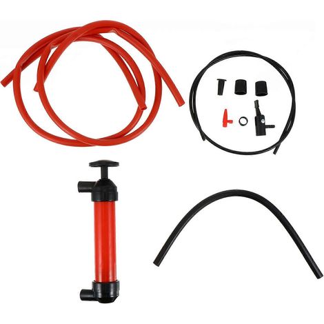 Pompe à huile manuelle, tuyau de transfert de carburant, accessoires automobiles, lot de 3 (1/5)