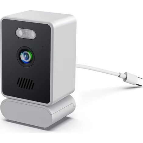 Caméra de Fenêtre sans Fil Intérieur/Extérieur : Surveillance Domestique WiFi HD, Vision Nocturne Full Couleur - Idéal pour Observation des Oiseaux et Sécurité (1/5)