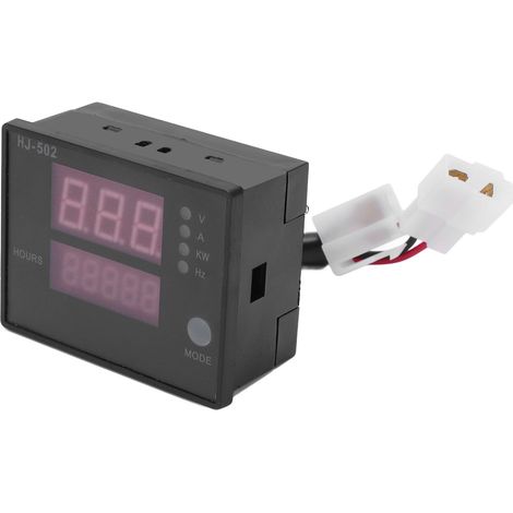 Voltmètre numérique à affichage LED pour panneau de résistance à la corrosion, tension d'entrée 220 V/380 V (1/5)