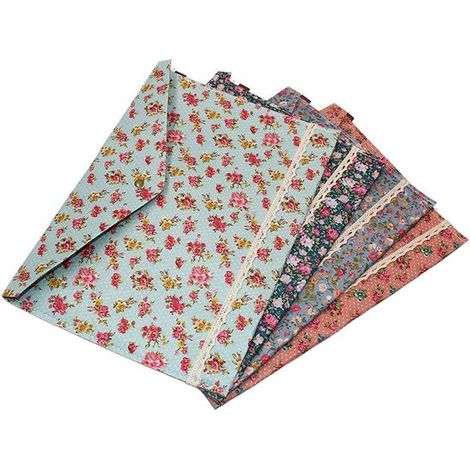 Buste floreali colorate, 32,5 cm × 23,5 cm, 4 pezzi (1/5)