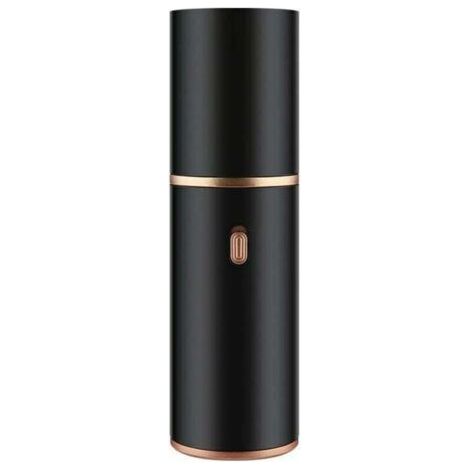 BUNTHAUS Aspirateur à main sans fil, rechargeable, aspiration puissante, mini aspirateur de voiture, se glisse dans tous les recoins poussiéreux et remplis de débris, noir