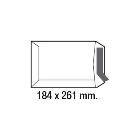 SAM C.250 bolsas celulosa chamoix 184x261mm