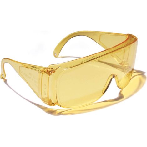 Caja de 10 Gafas de Estilo Deportivo Visitor | Ámbar