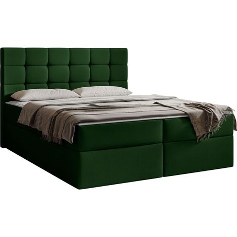 Cama continental Comfivo Osculum I, Polo 889, Doble, Continental, 160x200, Tapiz, Somieres, 163x206x112cm (1/5)