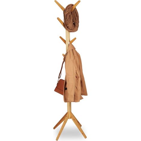 Clothes hanger in bamboo (1/5)