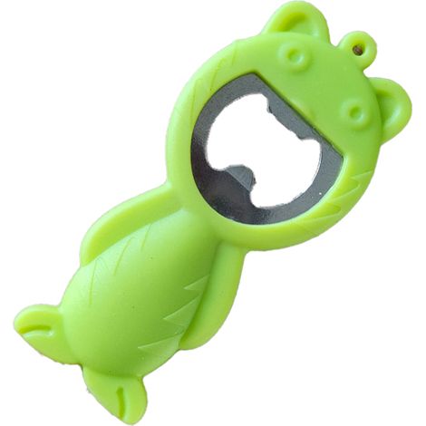 Ouvre-bouteille en silicone, ouvre-boîte, ustensiles de cuisine créatifs - grenouille (1/4)